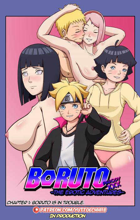 Yuttoechi18 - Boruto Erotic Adventure Ch.1 Porn Comics