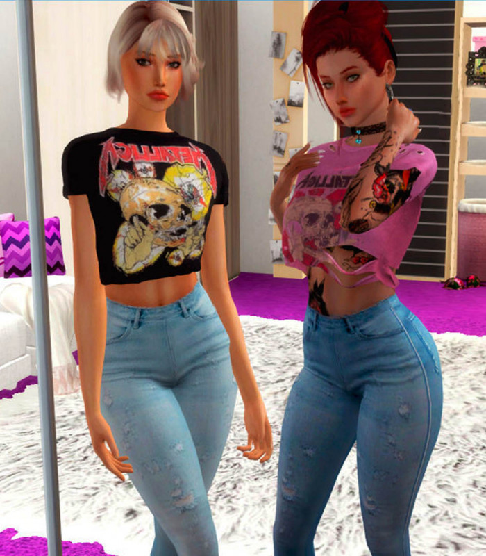 BarrosBR - Two Sides of the Same 6: Movie Night 3D Porn Comic